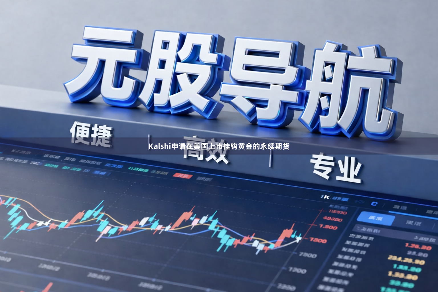 Kalshi申请在美国上市挂钩黄金的永续期货